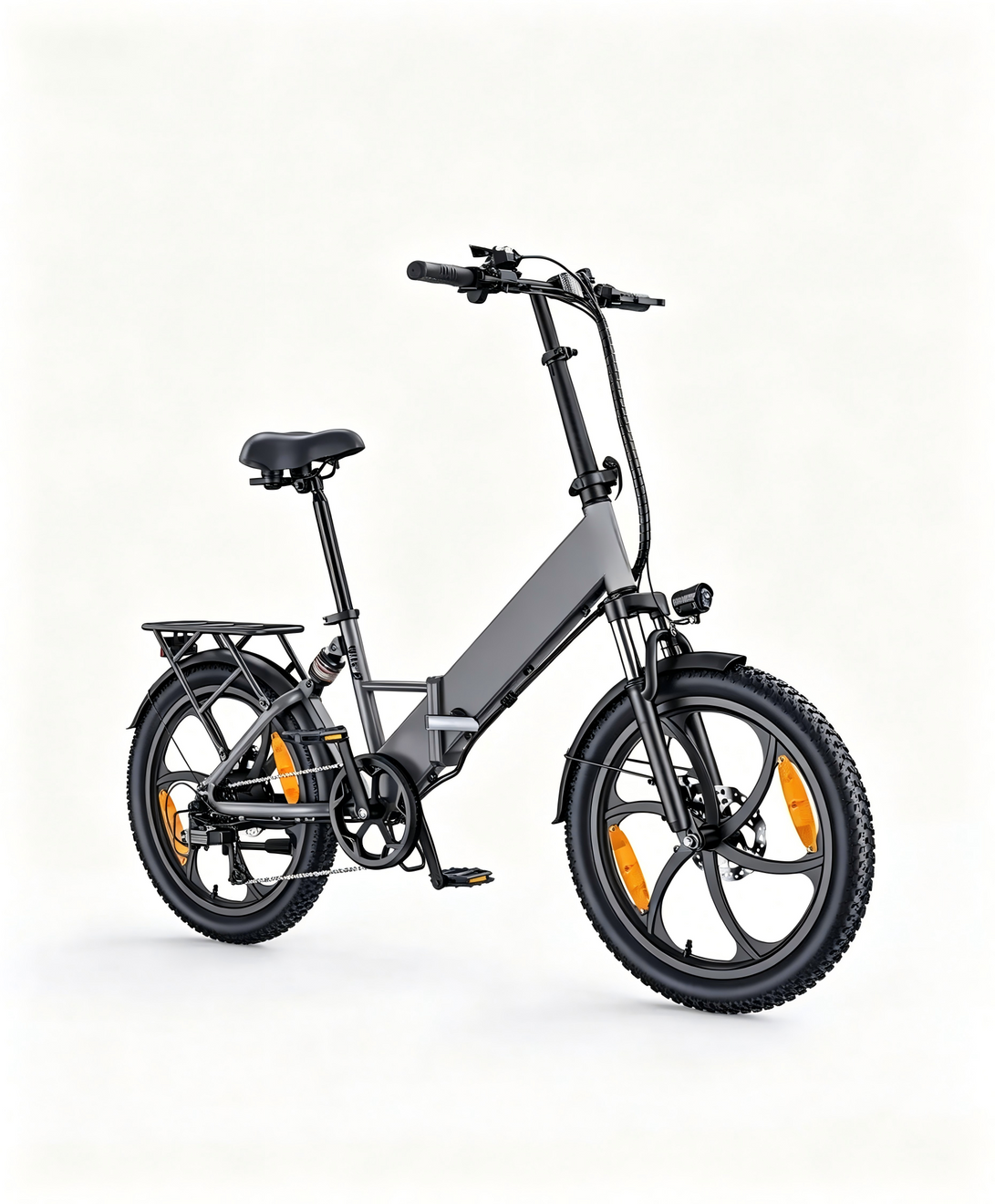 Hillmiles Mile 2 Vielseitiges faltbares E-Bike | 250W Motor | 42Nm Drehmoment | 100km Reichweite